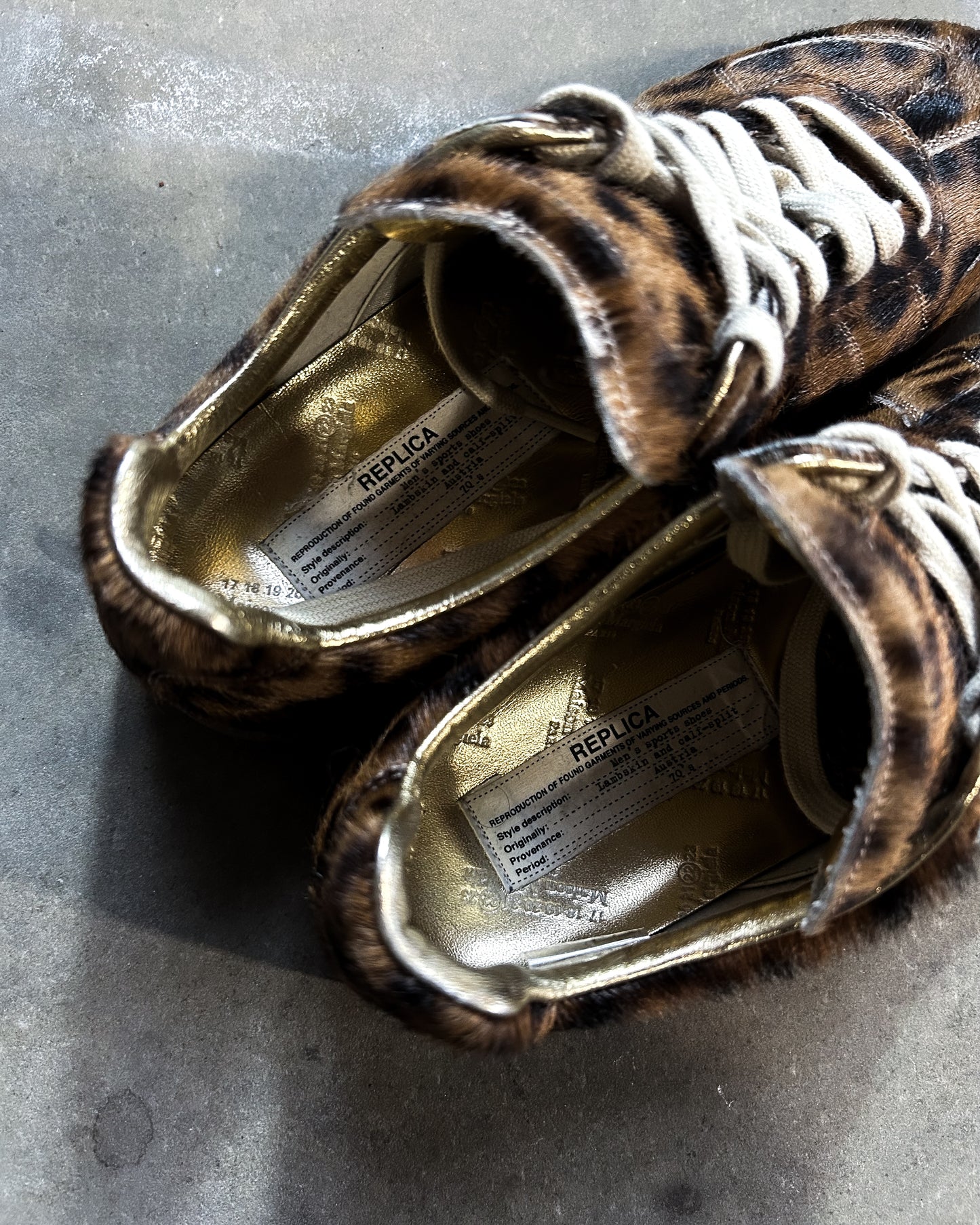 A/W17 CHEETAH FUR REPLICAS