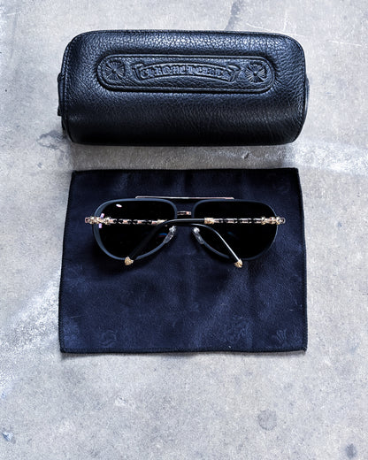 GOLD ‘JACKWACKER I’ SUNGLASSES