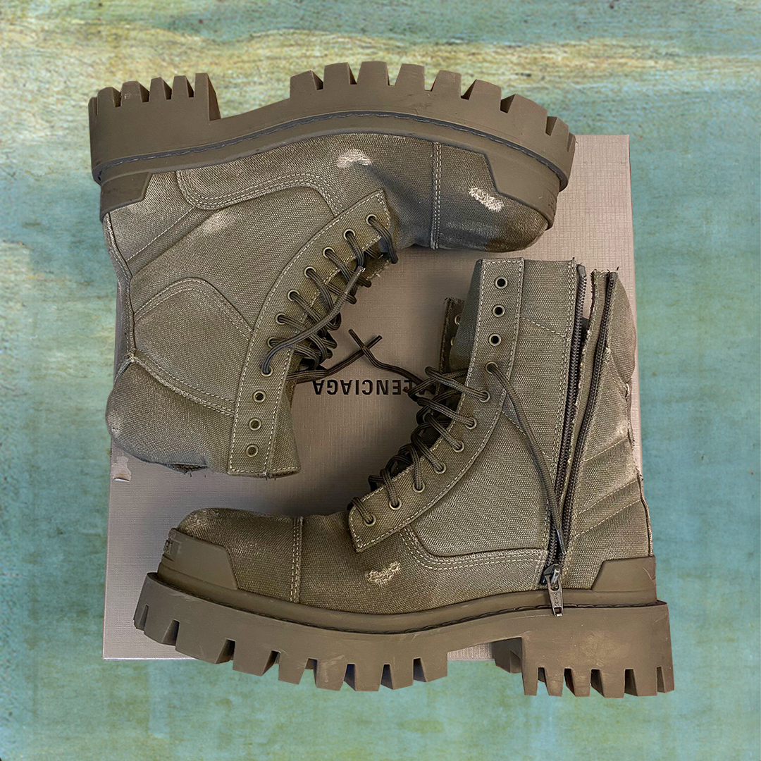 KHAKI COMBAT STRIKE BOOT