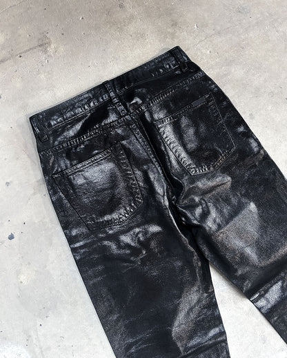 A/W20 WAX OIL SPILL JAPANESE DENIM