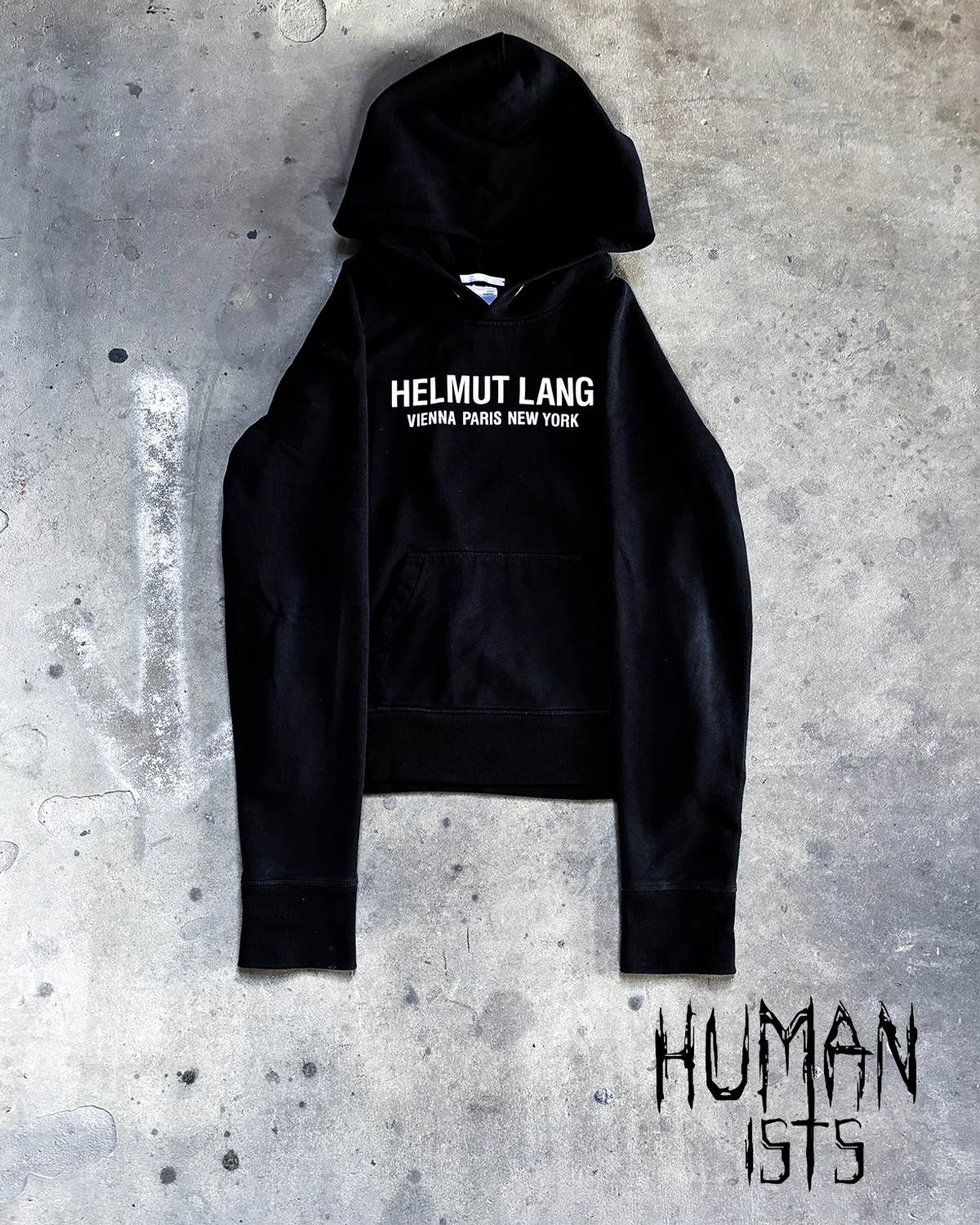 REFLECTIVE LOGO HOODIE