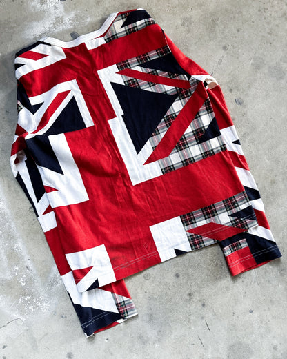 S/S06 UNION JACK PLAID LONGSLEEVE