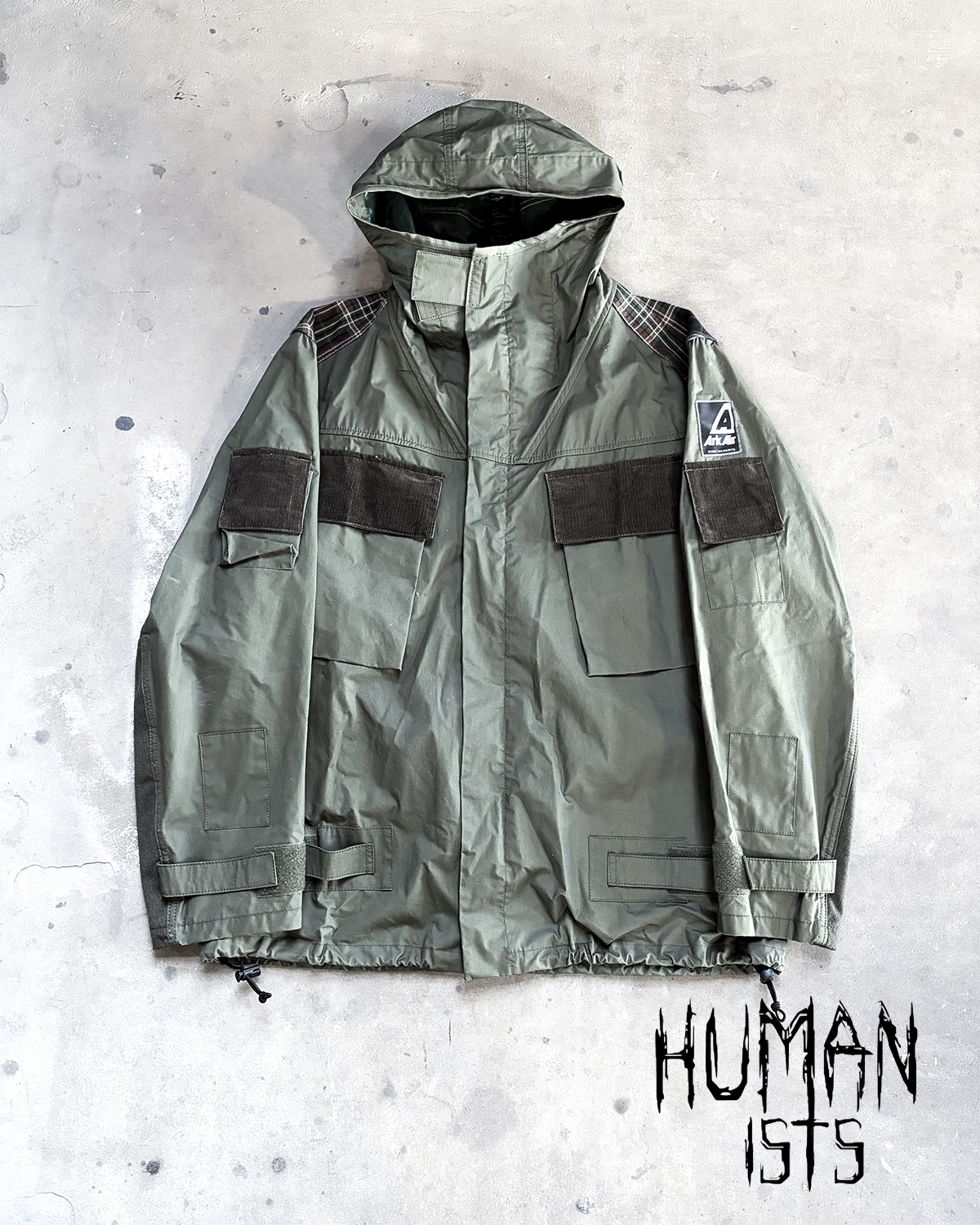 A/W19 CHECKED STORM COAT
