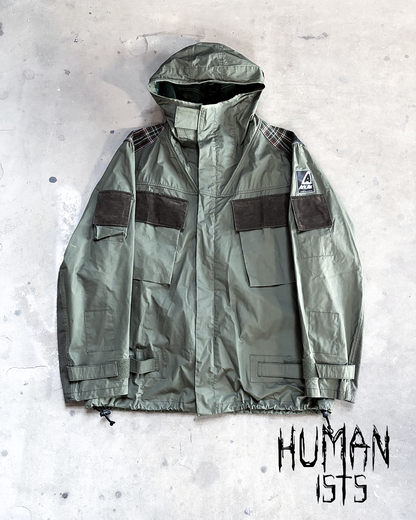 A/W19 CHECKED STORM COAT