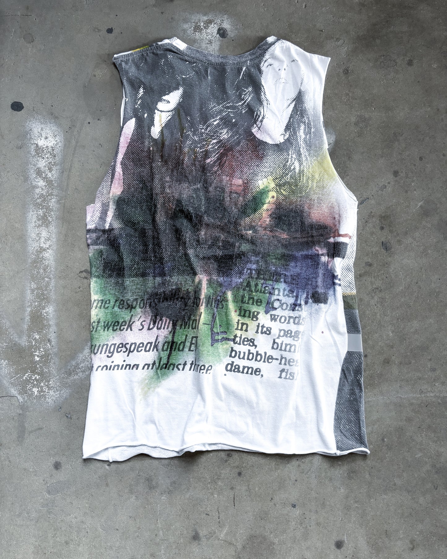 S/S07 PUNK PORTRAIT TANK TOP
