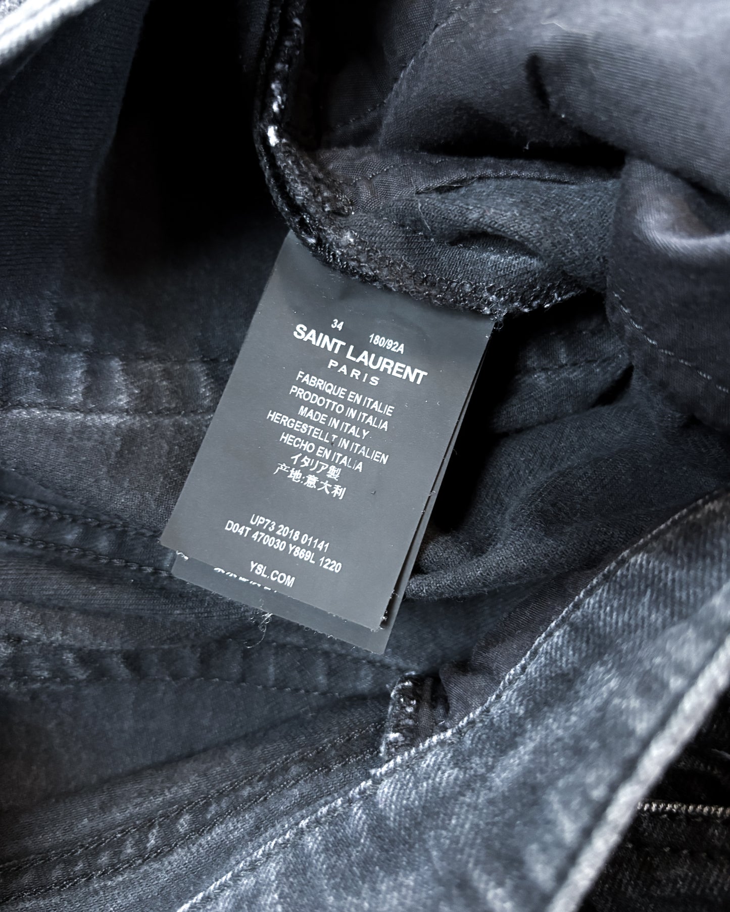 F/W18 FADED BLACK DO2 DENIM