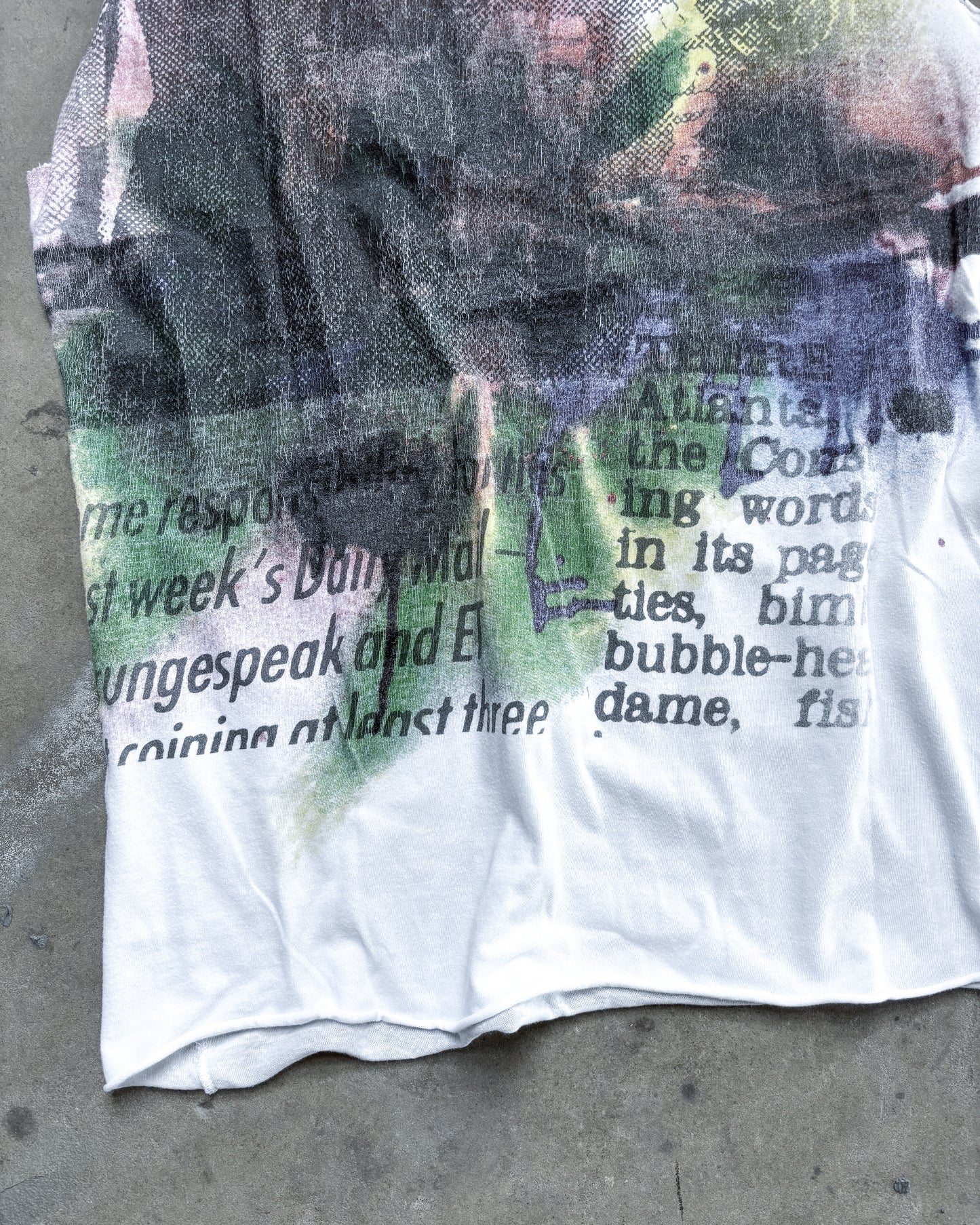 S/S07 PUNK PORTRAIT TANK TOP