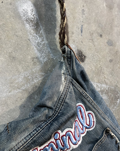 S/S02 ‘CRIMINAL’ DENIM MESSENGER BAG