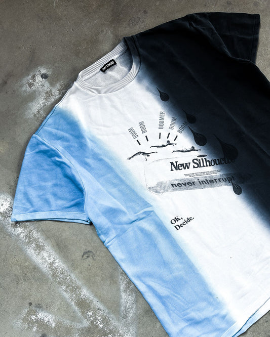 S/S14 NEW SILHOUETTE DIP DYE SWEATER