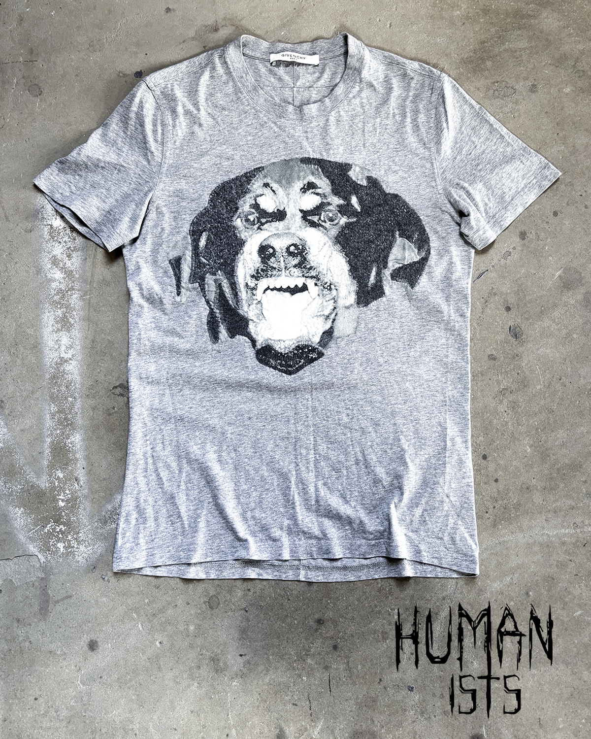 SS16 GREY ROTTWEILER TSHIRT