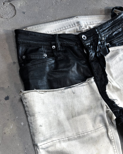 SAMPLE WAXED DECONSTRUCTED TYRONE DENIM