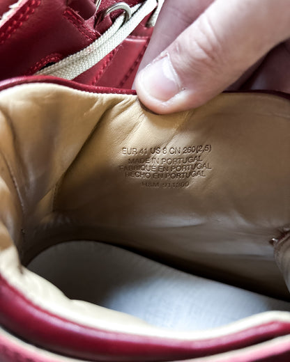 F/W12 H&M RED PANEL HIGH TOPS