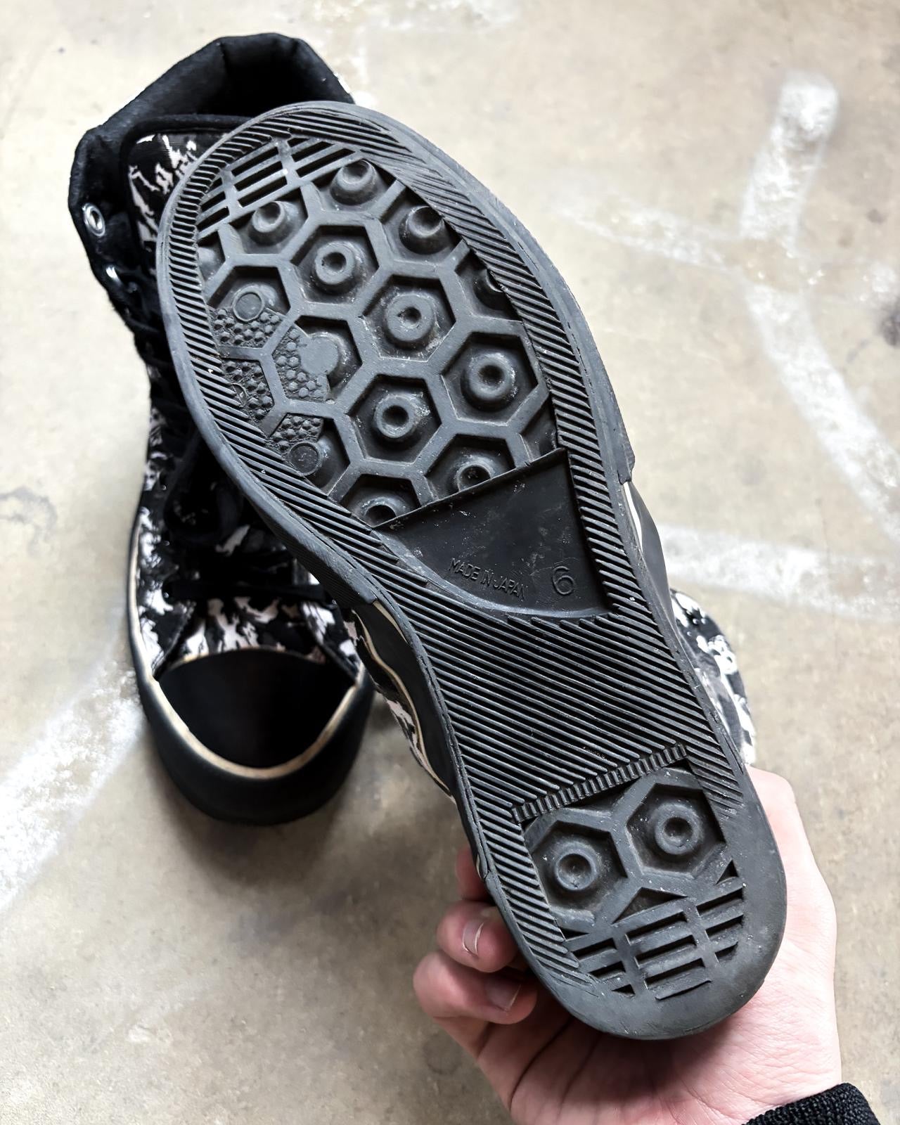 S/S01 SKULL CAMO HIGH TOP