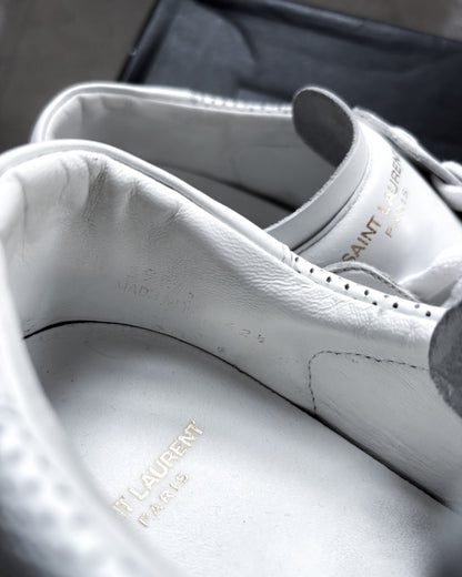 S/S15 PERFORATED WHITE SL/10 LOW TOPS