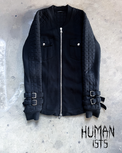 S/S14 BELTED CUFF BIKER JACKET