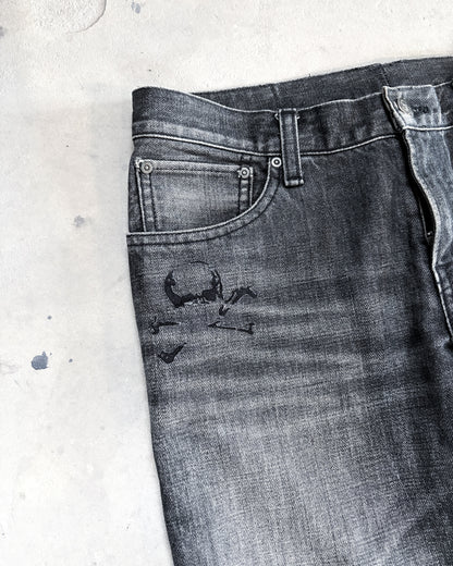 A/W05 ‘ARTS AND CRAFTS’ SKULL BORO DENIM