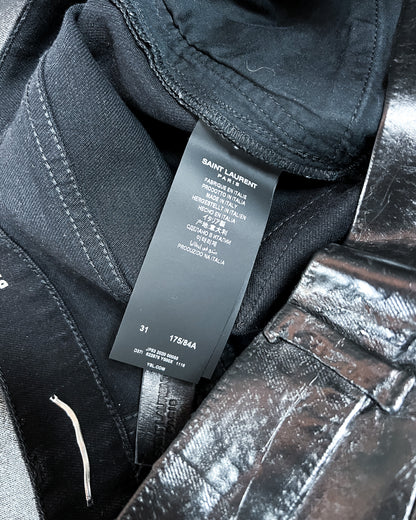 OIL COATED D24 DENIM BY ANTHONY VACCARELLO