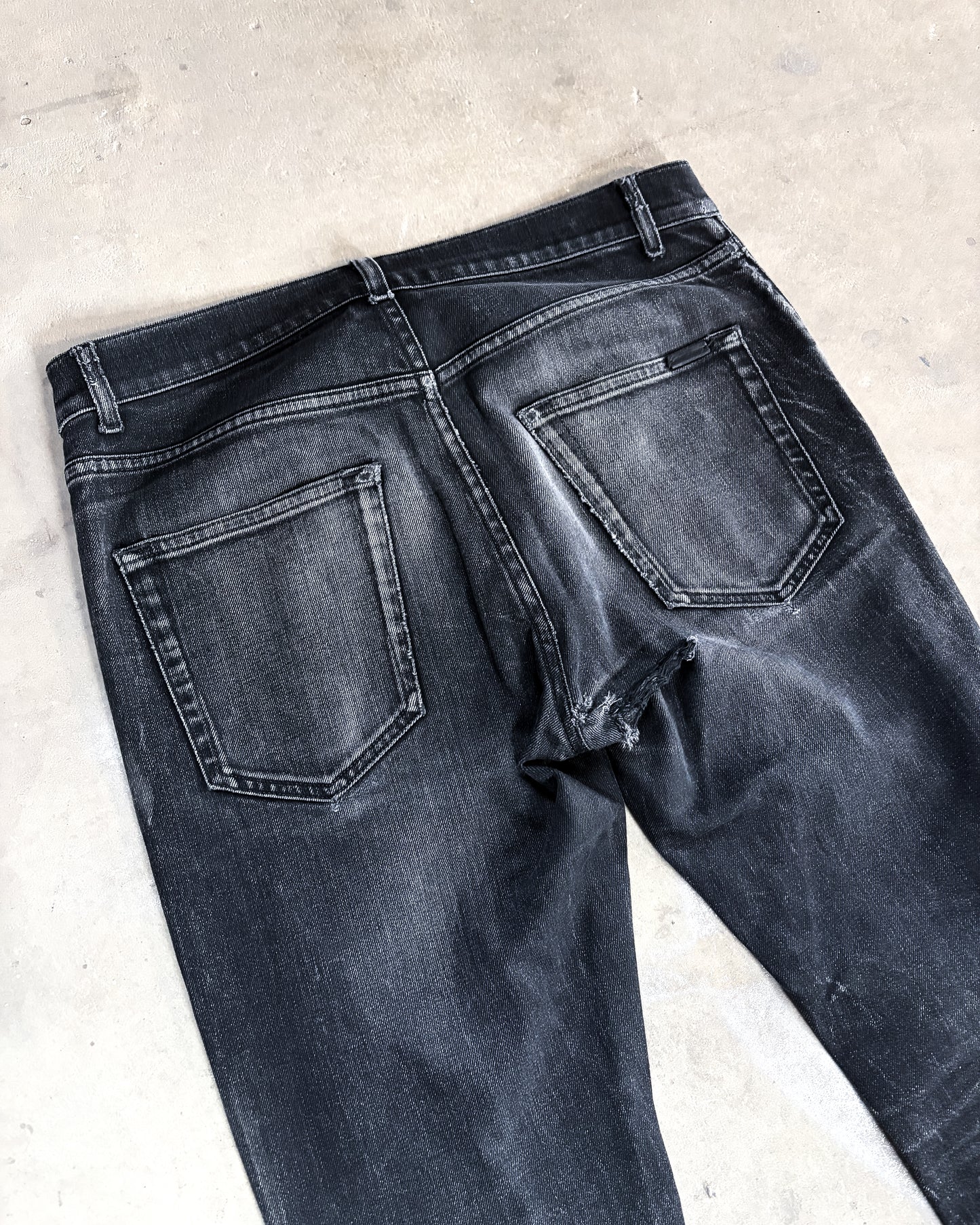 S/S20 WASHED GREY D24 DENIM