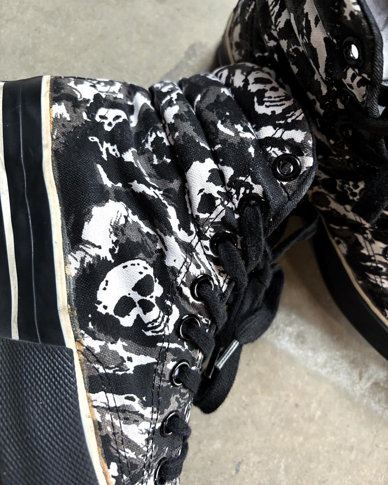 S/S01 SKULL CAMO HIGH TOP