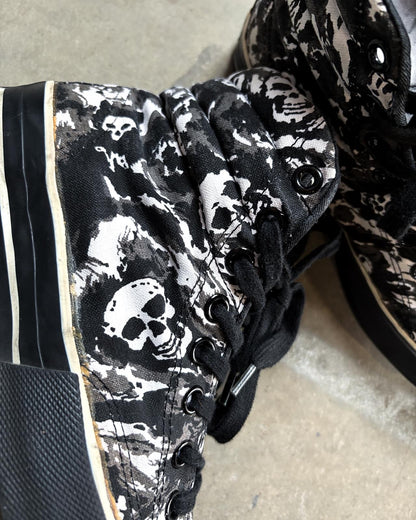 S/S01 SKULL CAMO HIGH TOP