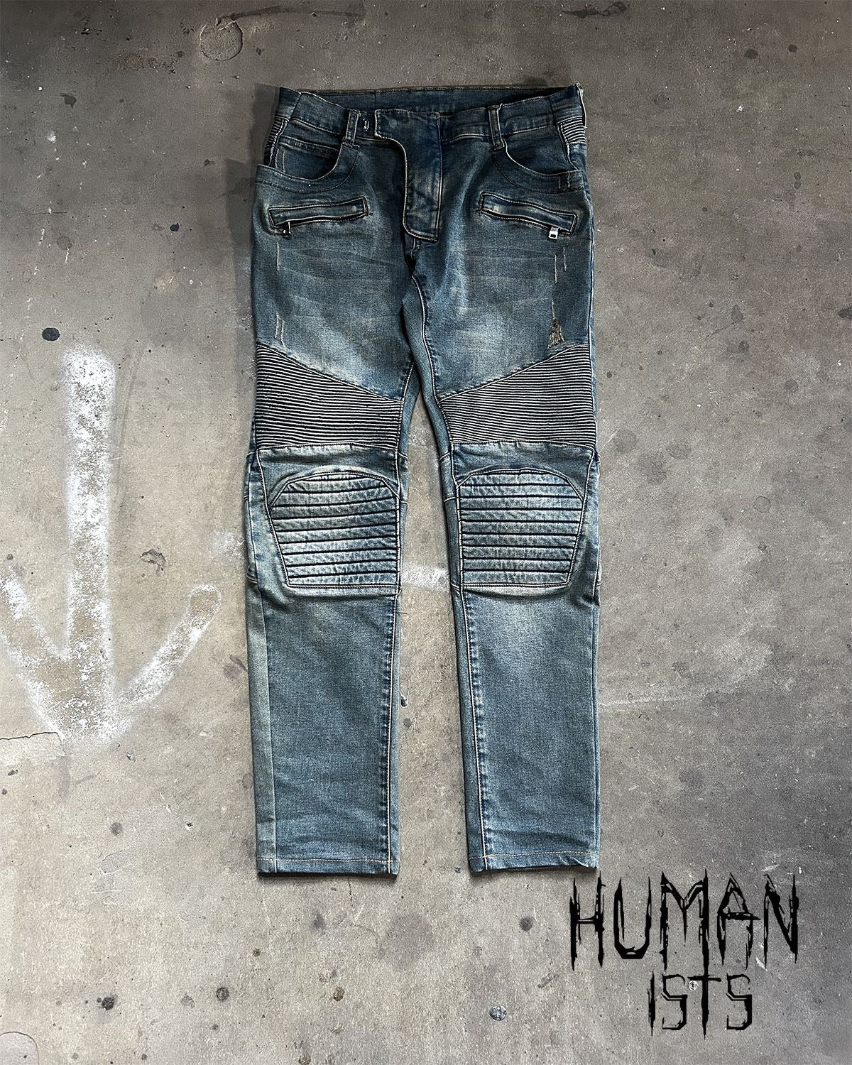S/S14 REINFORCED BIKER DENIM
