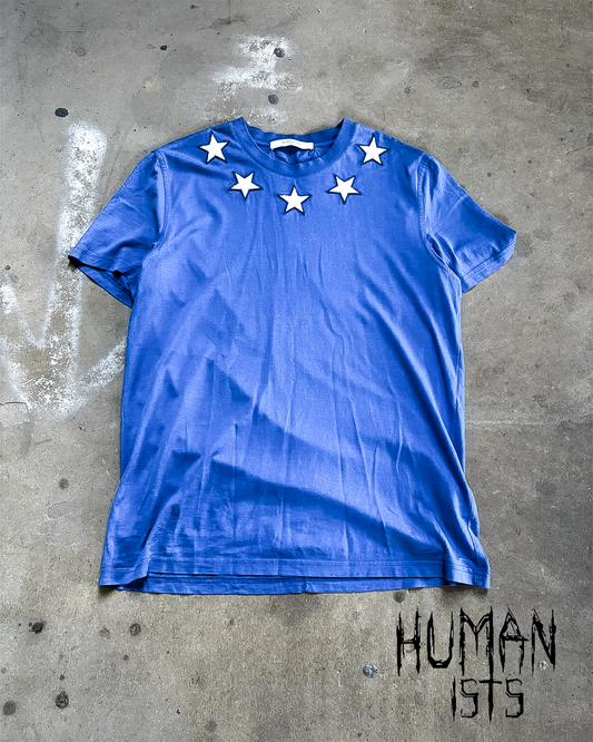 S/S18 BLUE STAR COLLAR TSHIRT