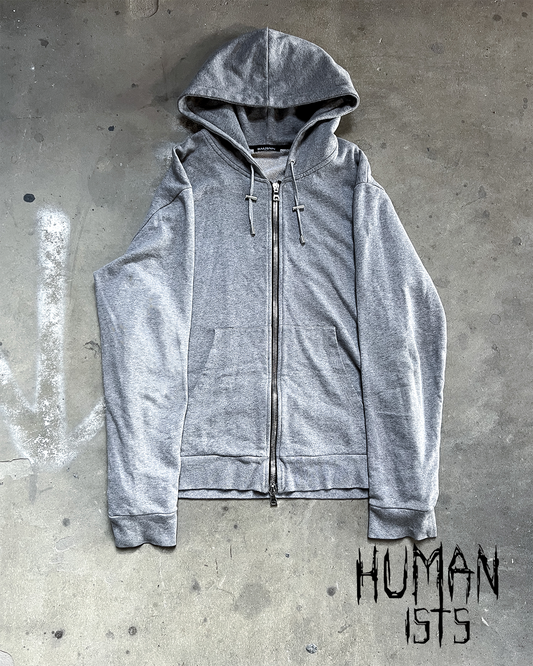 S/S13 GREY COIN ZIP UP
