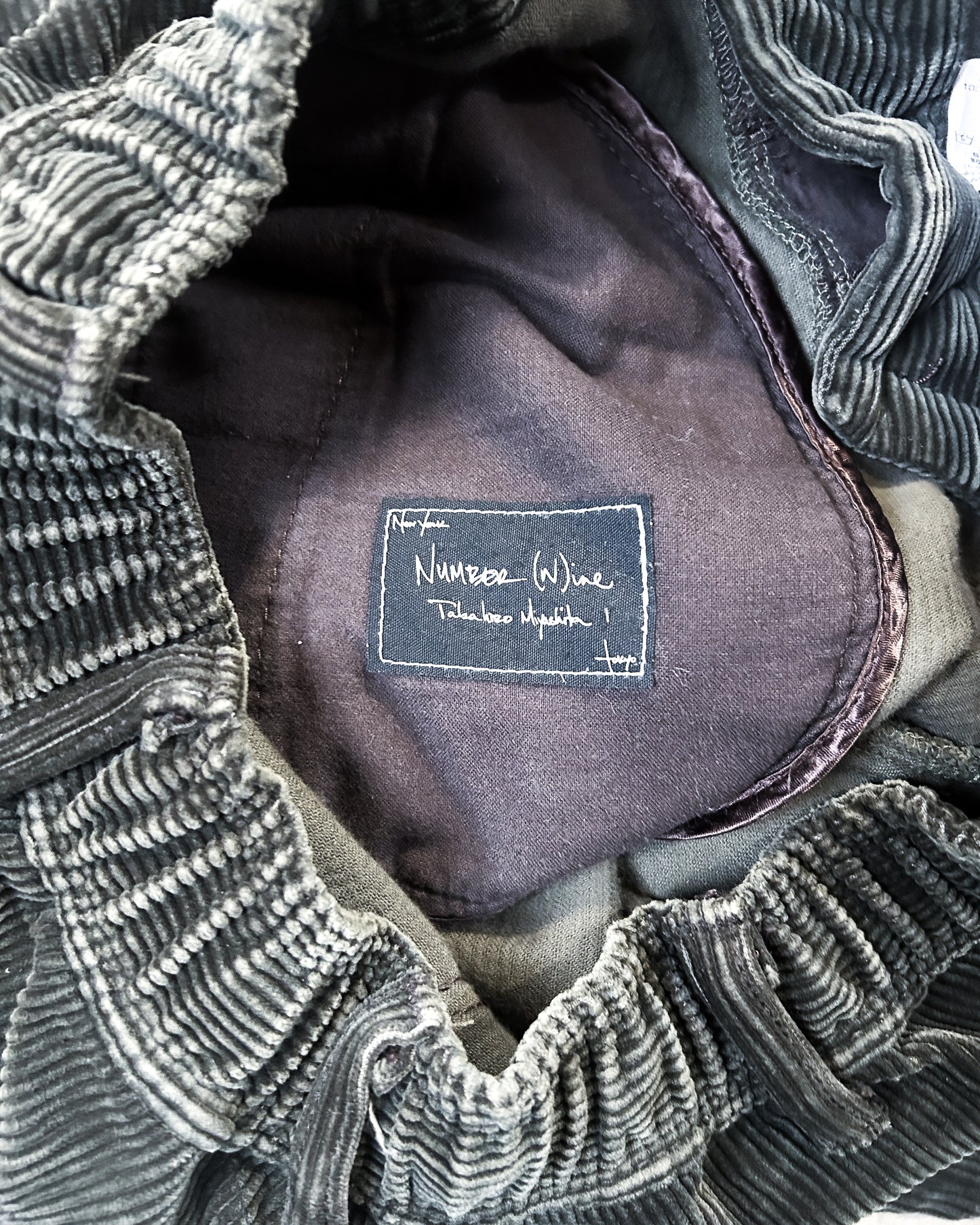 F/W08 WIDE CORDUROY PANTS