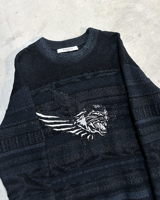 TRIBAL TIGER WOOL JUMPER