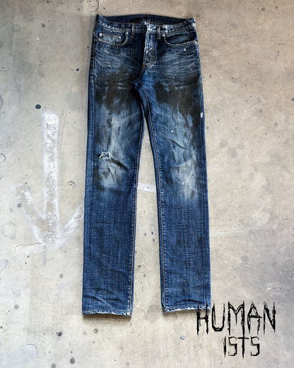 F/W11 RACK RAIL MUD WASH DENIM BY KVA