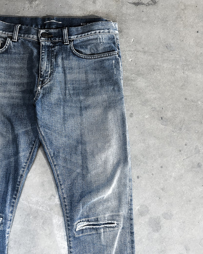 AW14 DISTRESSED CLAWMARK DO2 DENIM