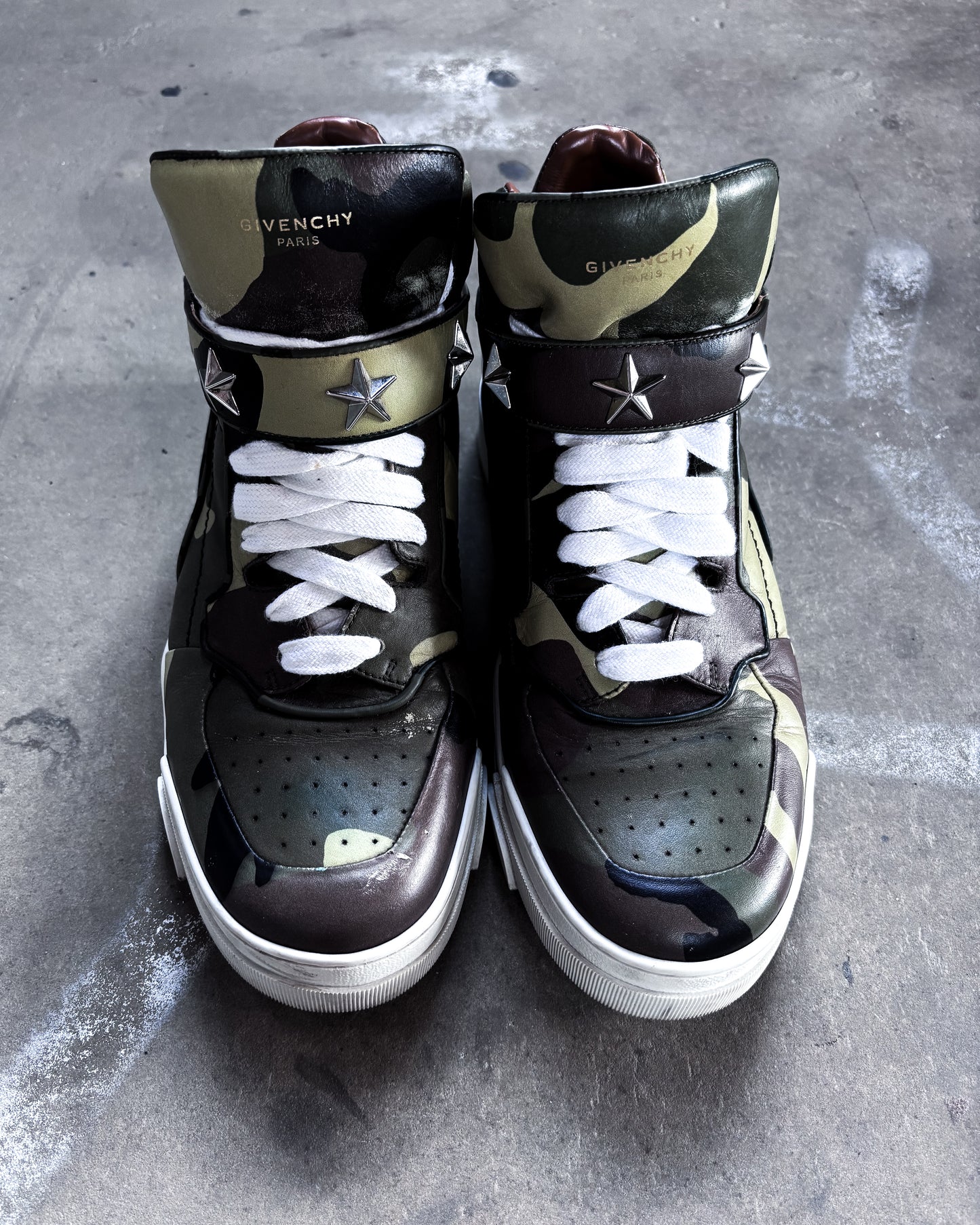 GREEN CAMO TYSON MID TOPS