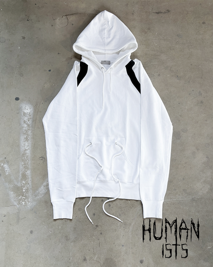 A/W06 “THESE GREY DAYS” WHITE EYELET HOODIE