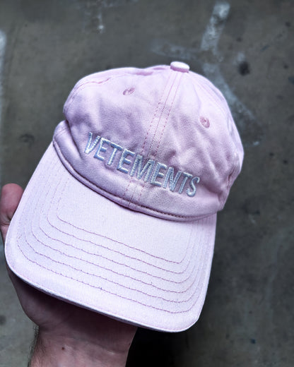 PINK LOGO CAP