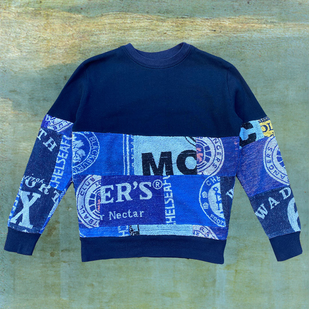 MARTINE ROSE A/W13 BEERMAT SWEATER