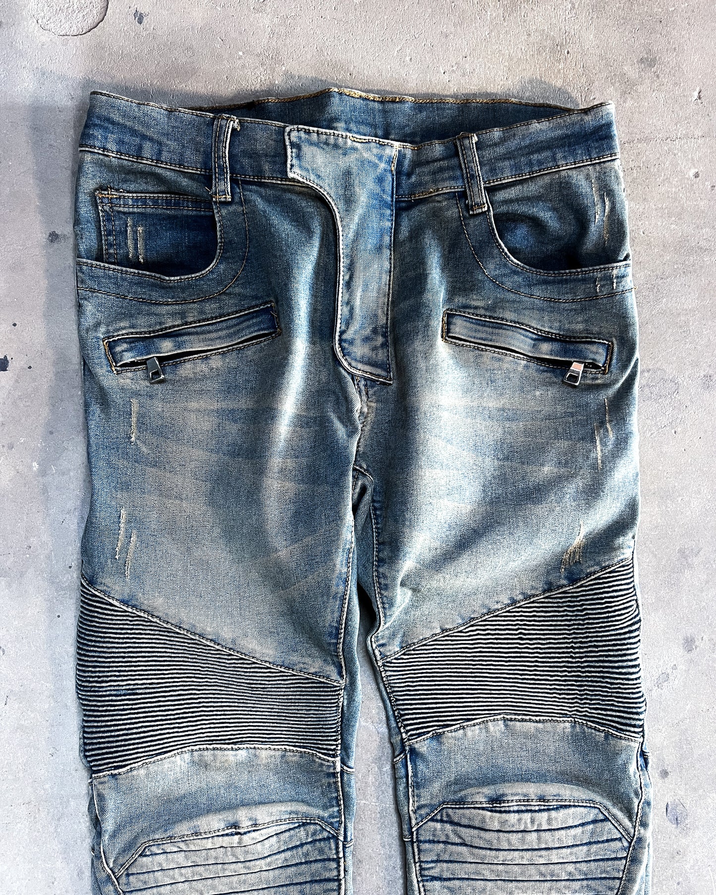 S/S14 REINFORCED BIKER DENIM