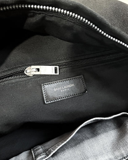 S/S14 STUDDED CANVAS CITY BAG