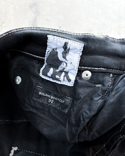 BLACK WAX BOLAN BOOTCUT DENIM