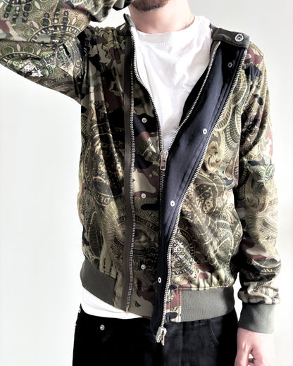S/S17 DOLLAR CAMO BOMBER JACKET