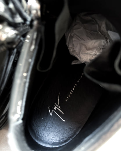 PATENT LEATHER KRISS HIGH TOPS