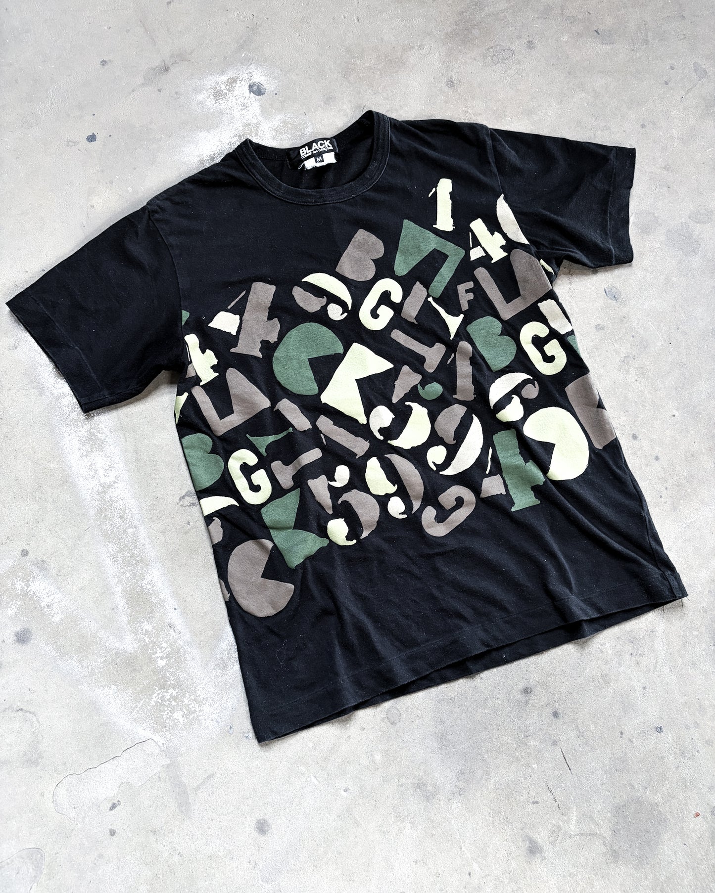 A/W14 CAMO ABSTRACT T-SHIRT
