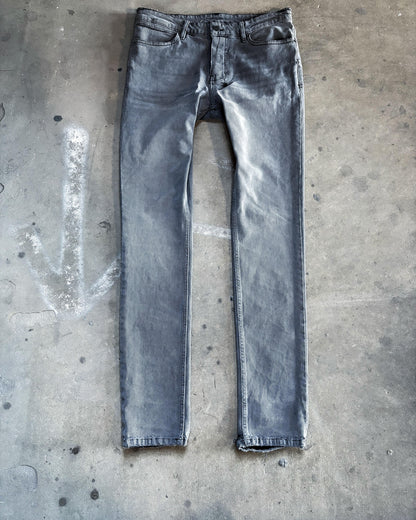 DISTRESSED GREY VAN WINKLE DENIM