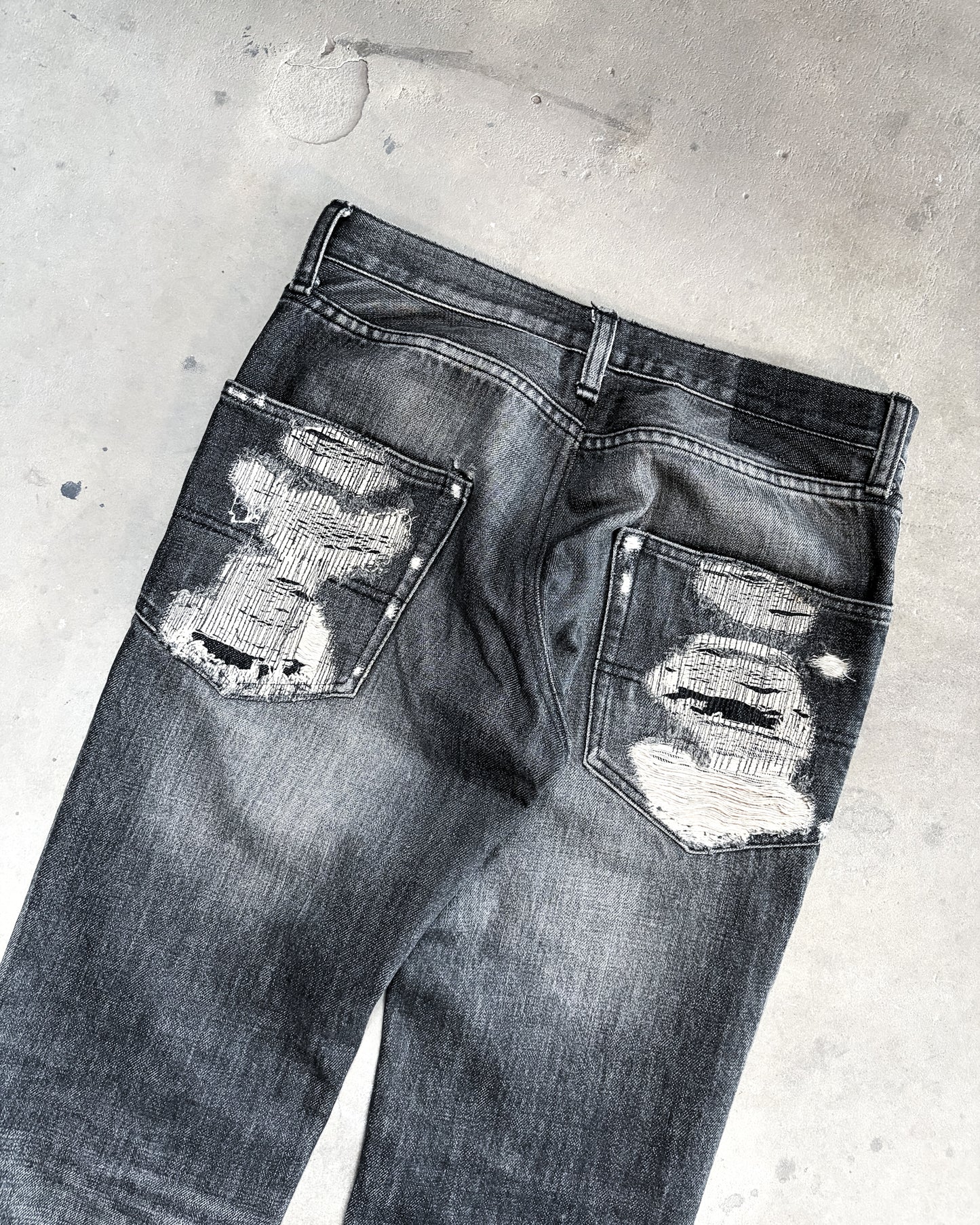 A/W05 ‘ARTS AND CRAFTS’ SKULL BORO DENIM