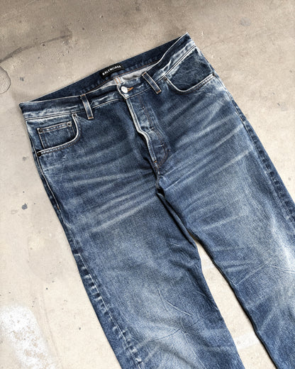 F/W18 BLUE STRAIGHT LEG DENIM