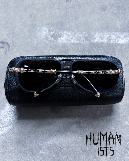 GOLD ‘JACKWACKER I’ SUNGLASSES