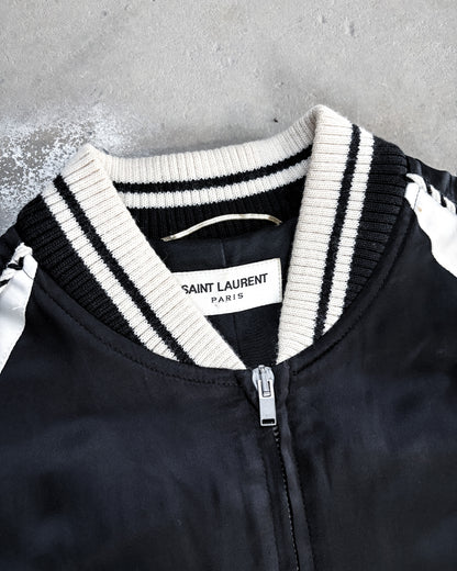S/S14 BLOODLUSTER SATIN BOMBER JACKET