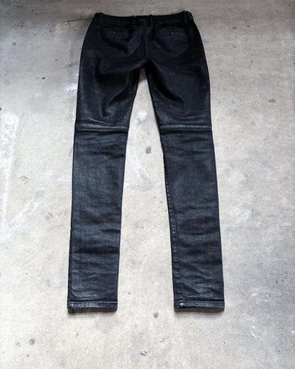 BALMAIN WAXED BIKER