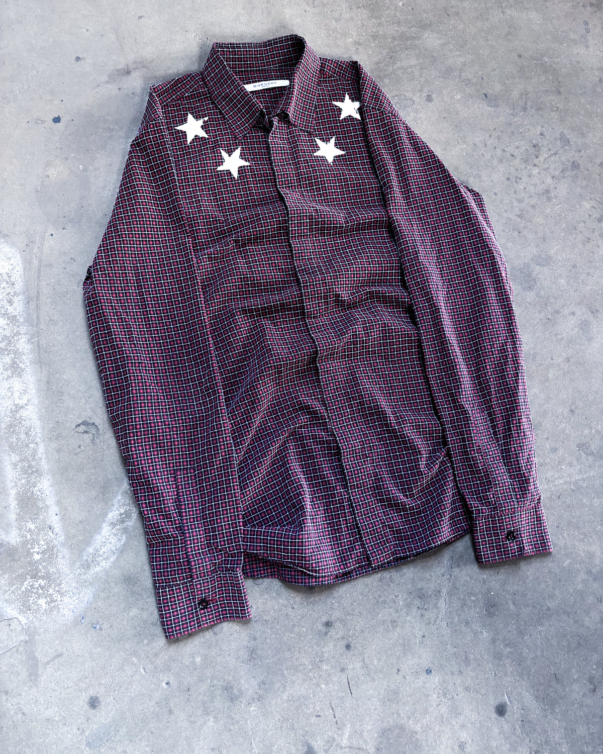 RED STAR CHECKED FLANNEL