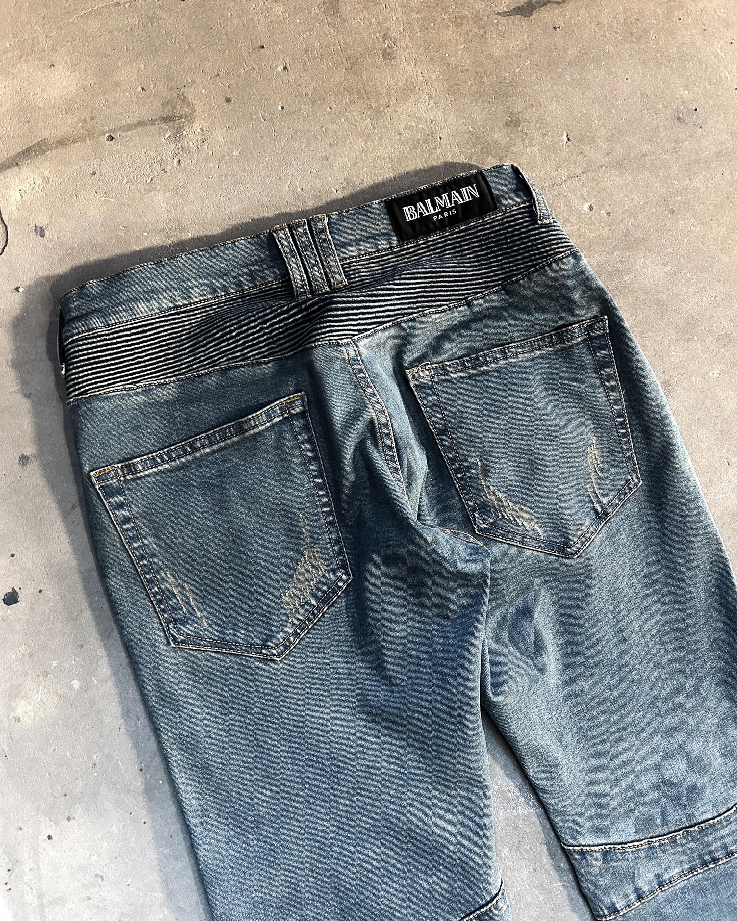 S/S14 REINFORCED BIKER DENIM