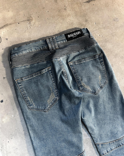 S/S14 REINFORCED BIKER DENIM